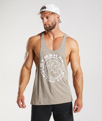 Stringers Gymshark Legacy Hombre Gris | CO 3583HAP